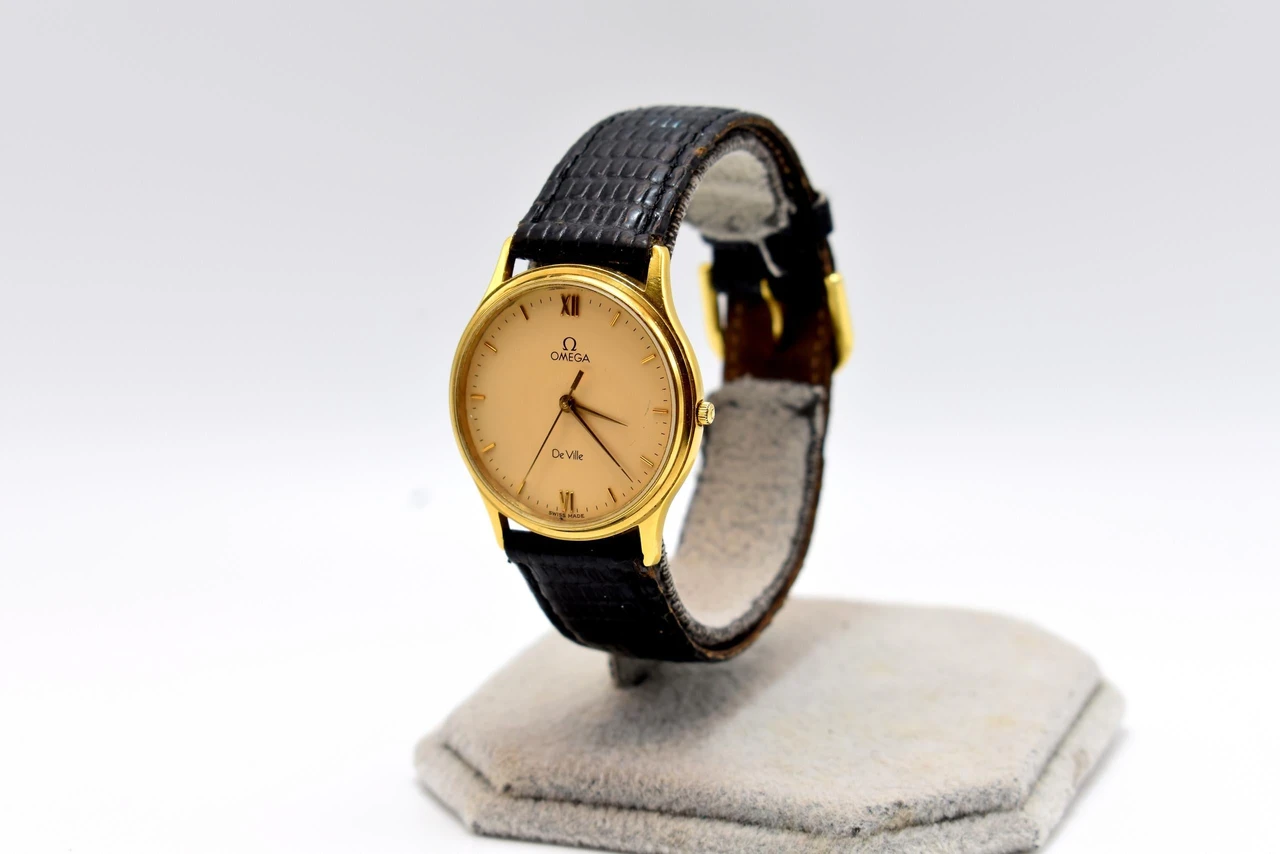 Omega De Ville Quartz 194.0181 32 mm – Quarzo – Cassa placcata oro — foto dell’esemplare MASSA SHW