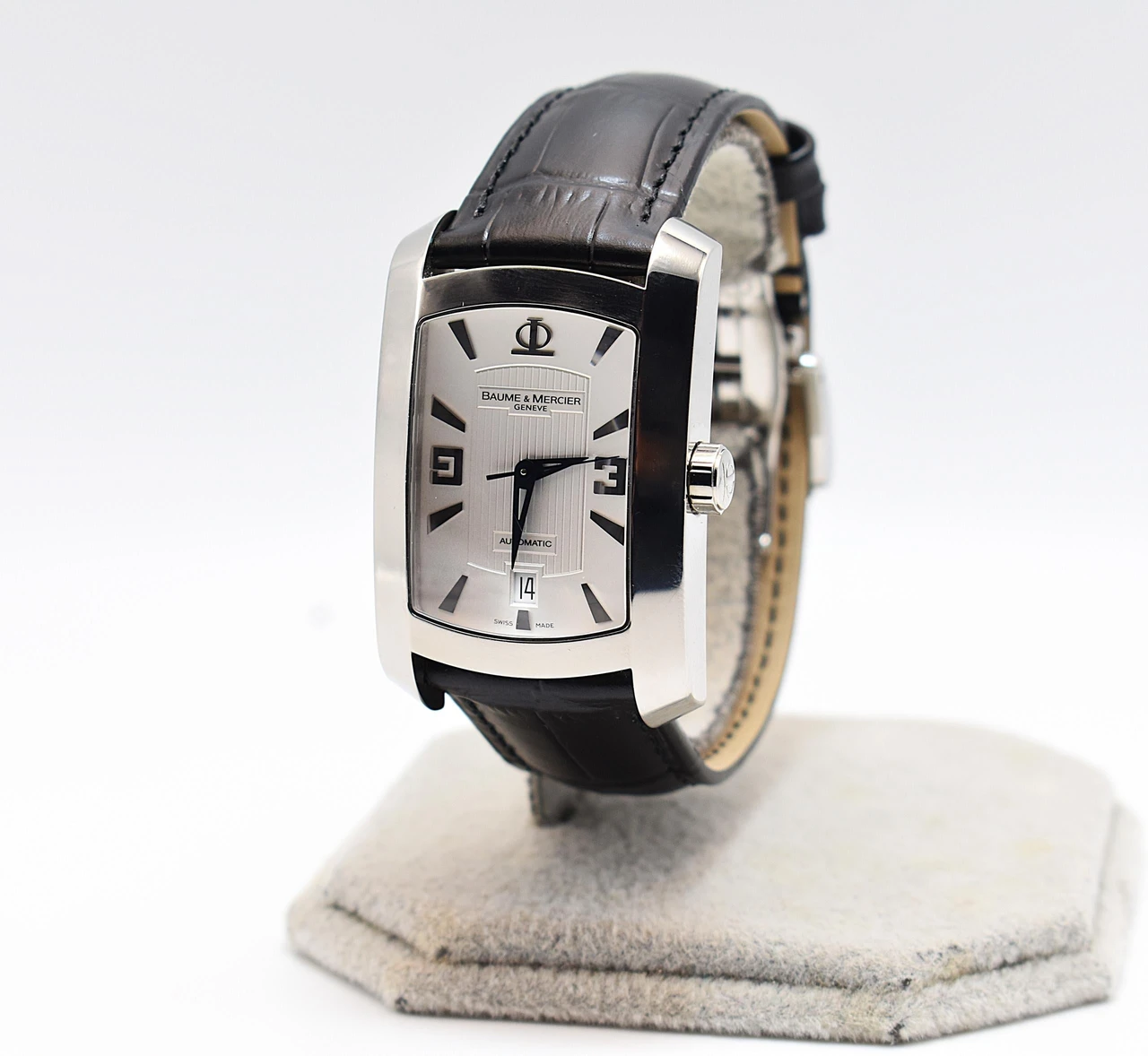Baume & Mercier Hampton 65598 Automatico – Cassa rettangolare – Quadrante originale — foto dell’esemplare MASSA SHW