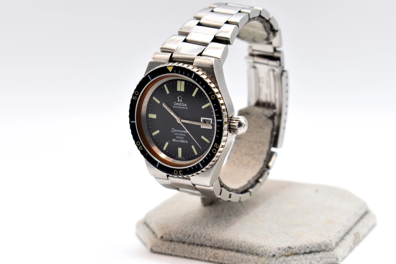 Omega Seamaster Cosmic 2000 38 mm – Automatico – Quadrante nero — foto dell’esemplare MASSA SHW