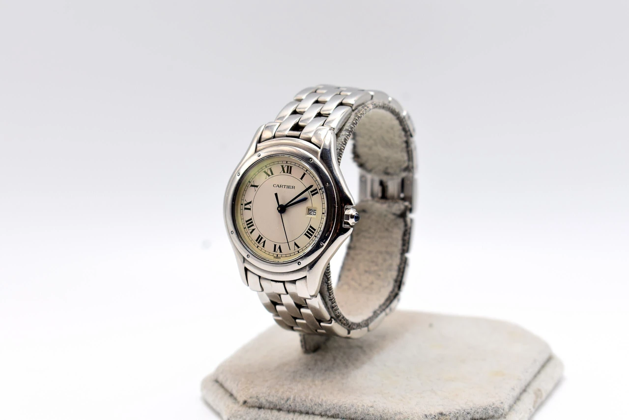Cartier Cougar 987904 32 mm – Quarzo – Quadrante romano — foto dell’esemplare MASSA SHW